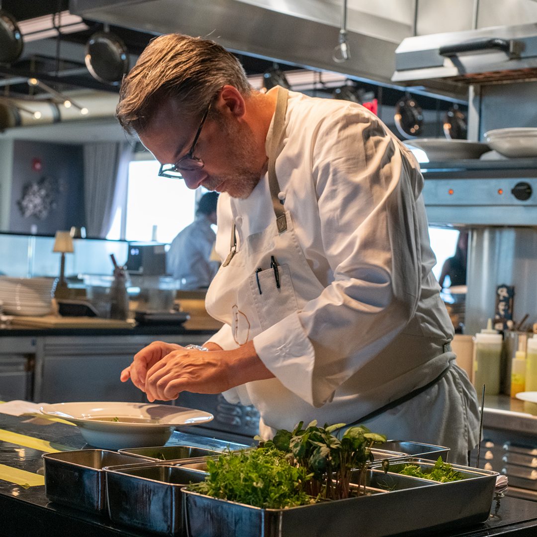 chef plating